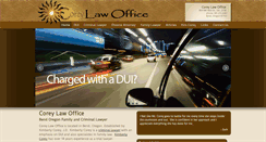 Desktop Screenshot of kcoreylawoffice.com